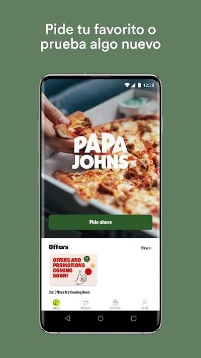 棒约翰papa johns手机版下载,papajohns,美食app